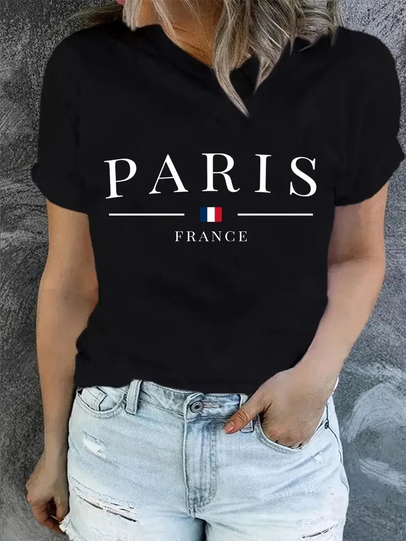 PARIS Print T-shirt