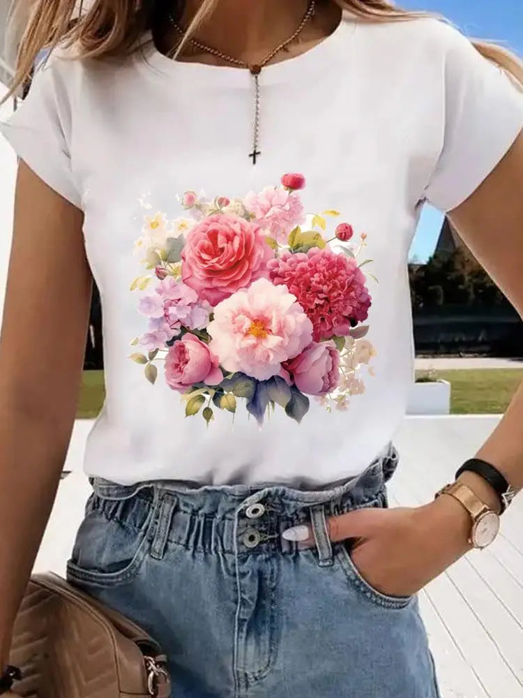 Love Flower Sweet Lovely Tshirt