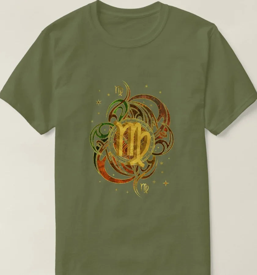 Virgo Zodiac Sign T Shirt