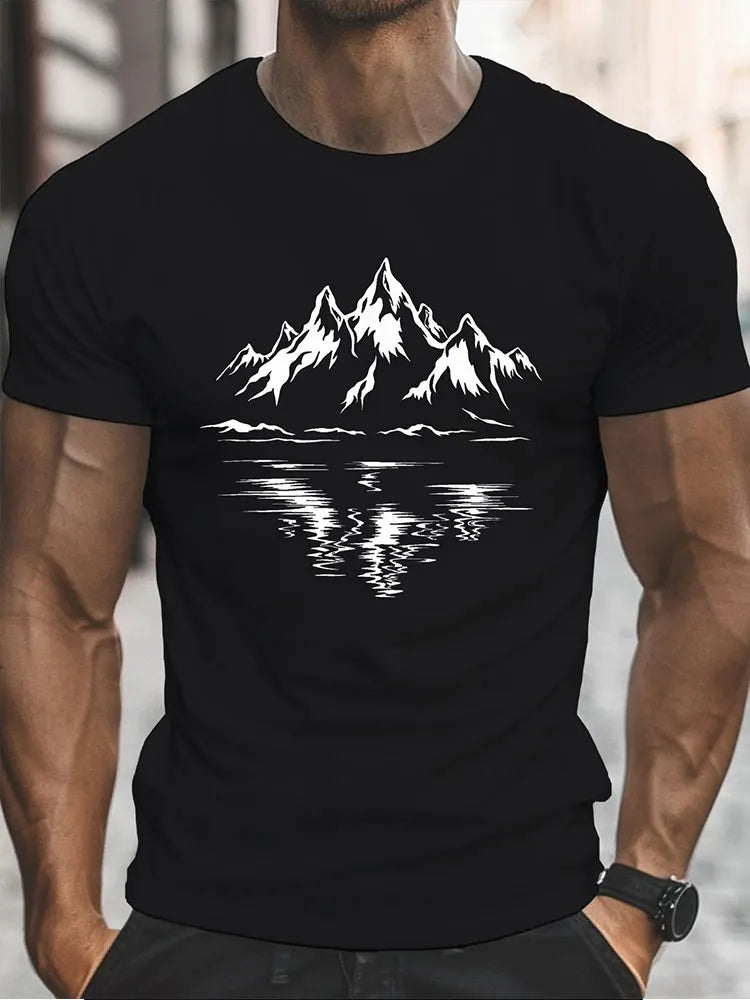 3D Mountain T-shirt
