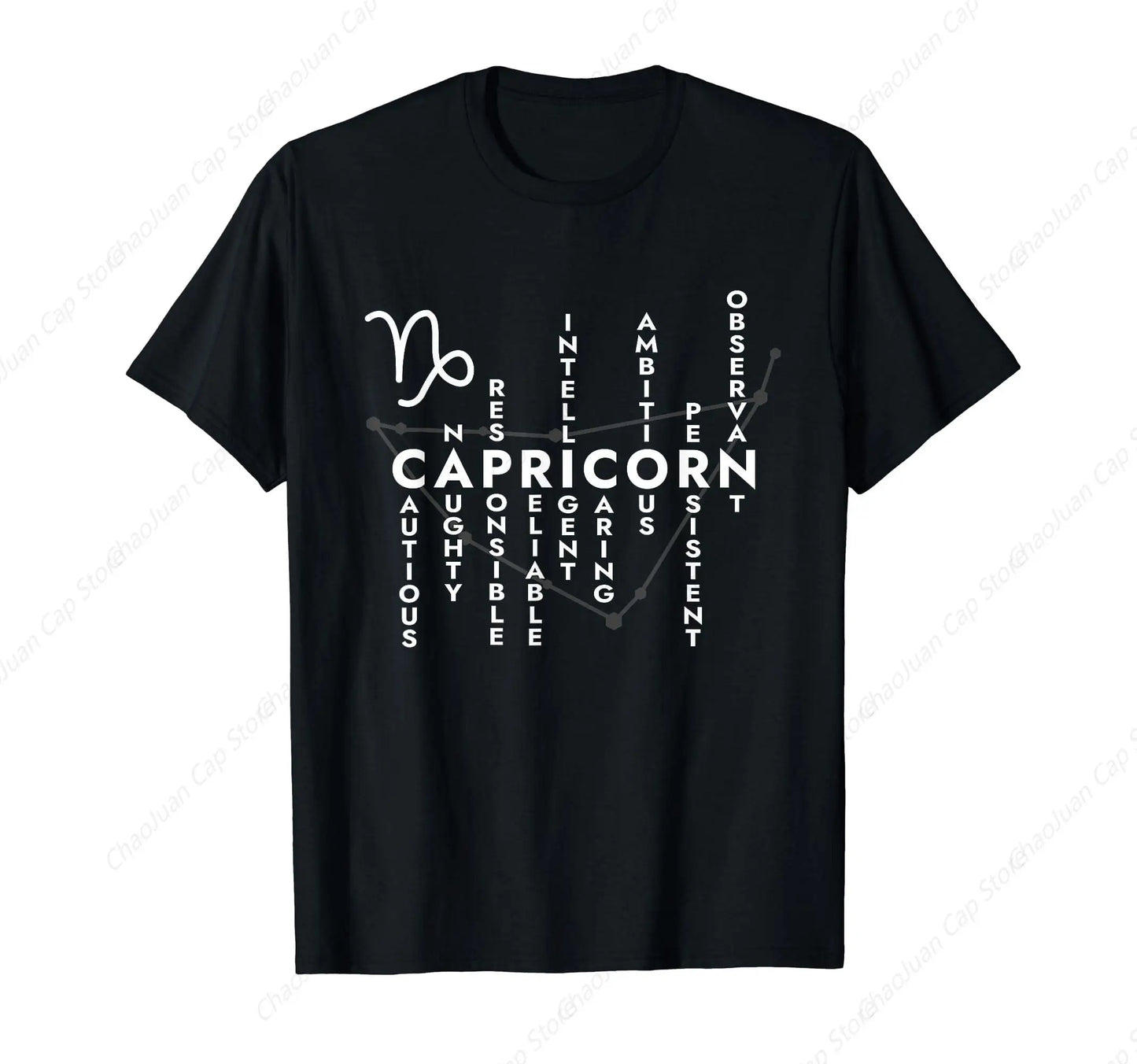 Capricorn Astrology Zodiac Sign T-Shirt