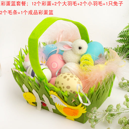 Creative Kids Hat DIY Handmade Material Package Catwalk Rabbit Hat Making Woven Hat Easter Hat Decoration