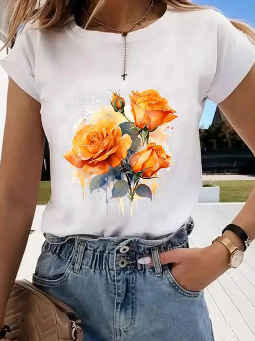 Love Flower Sweet Lovely Tshirt