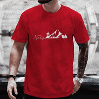 Hiking Camping Mountain  Tshirt