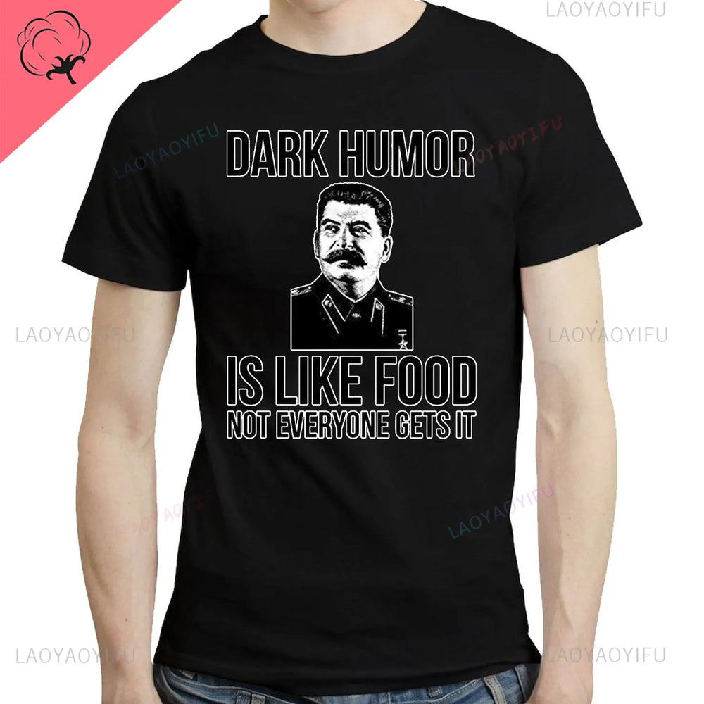 Dark Humor Is Like Food T-shirts