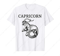 Capricorn  Astrology Zodiac Sign T-Shirt
