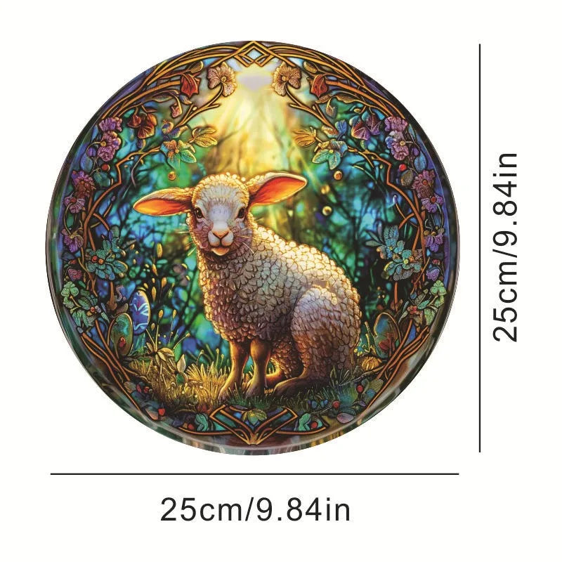 Happy Easter Window Stickers Rabbit Eggs Flower Plants Electrostatic Glass Sticker Easter Decorations for Home Bunny Wall Decals