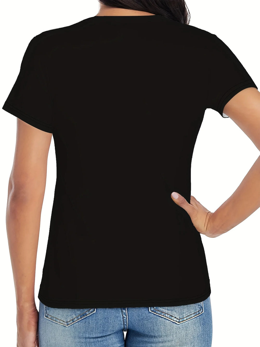 Sun and Moon Astrology T-Shirt Casual Short Sleeve