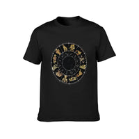 Saint Seiya Zodiac Sign Wheel Anime T-Shirt