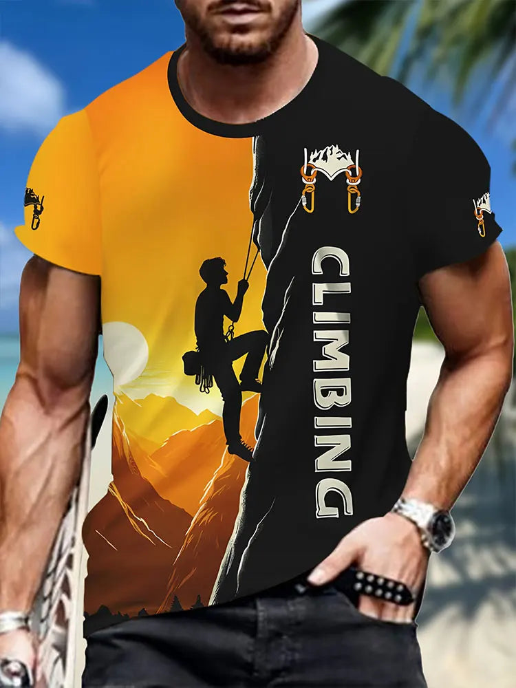 3D Mountain T-shirt