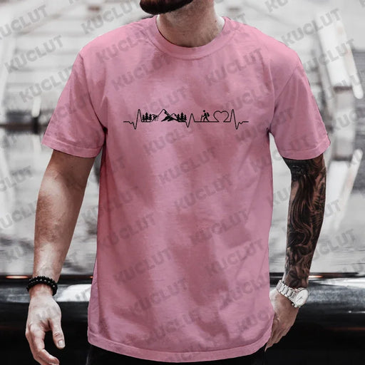 Hiking Camping Mountain  Tshirt