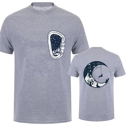 Mountain Duplex  Rock Climbing Tshirt