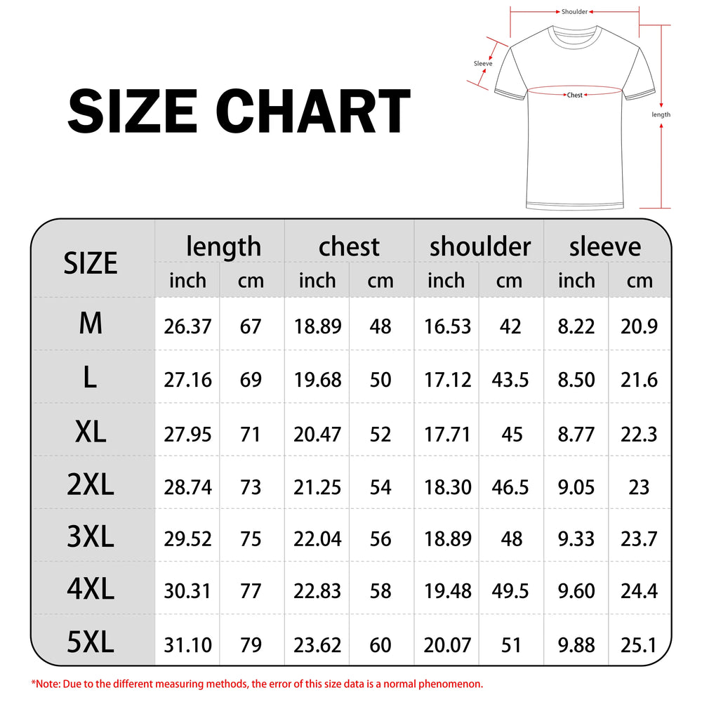 Sun and Moon Astrology T-Shirt Casual Short Sleeve