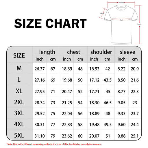 Sun and Moon Astrology T-Shirt Casual Short Sleeve