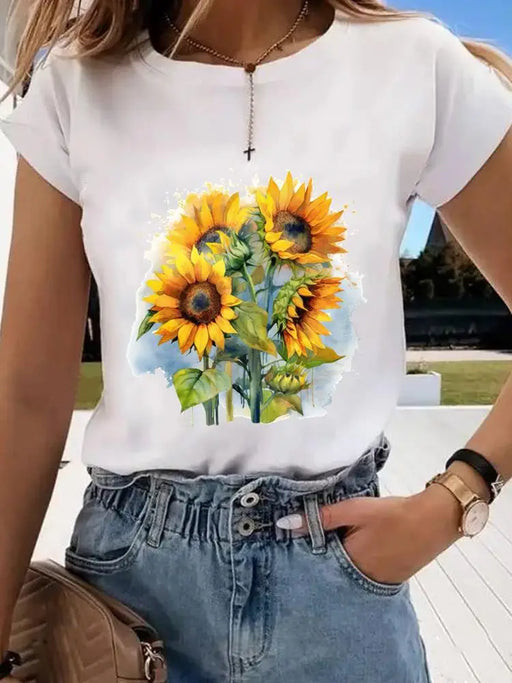 Love Flower Sweet Lovely Tshirt