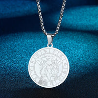 Capricorn Zodiac Sign Pendant Necklace Constellation Jewelry Gift