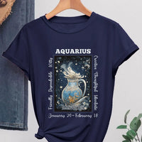 Aquarius Zodiac T-shirt