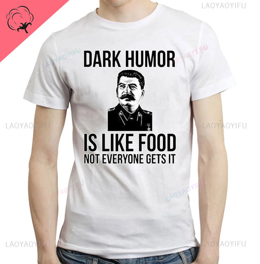 Dark Humor Is Like Food T-shirts