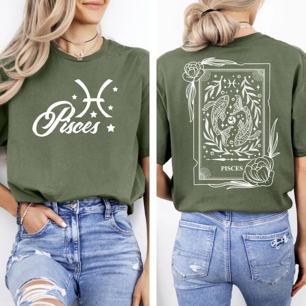 Pisces Zodiac Tshirt
