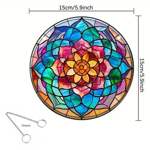 Jesus Christ Acrylic Stained Glass Window Hanging Ornament Glass Suncatcher Gift Christian Gift Religious Decor for Christian