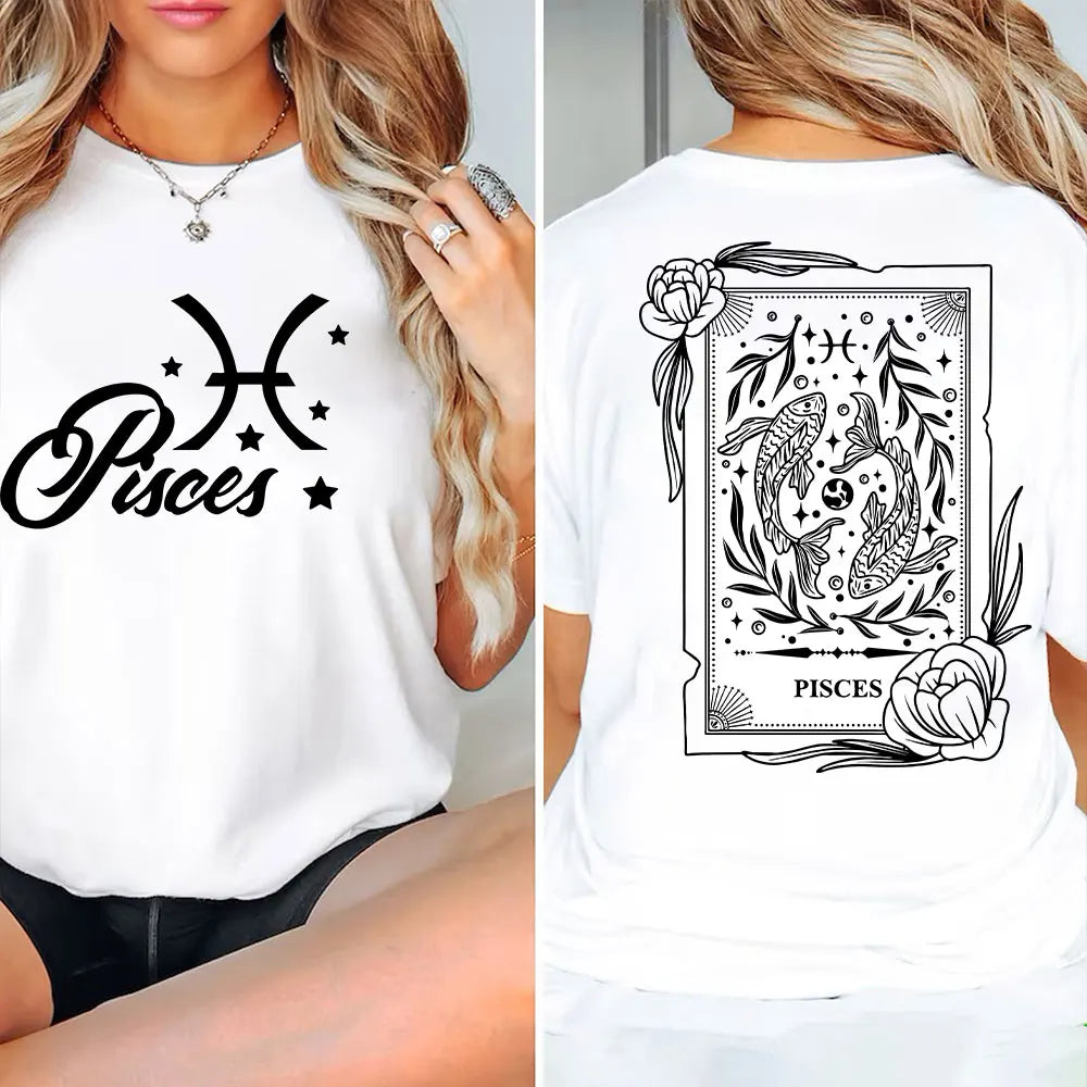 Pisces Zodiac Tshirt