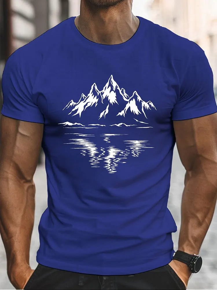 3D Mountain T-shirt