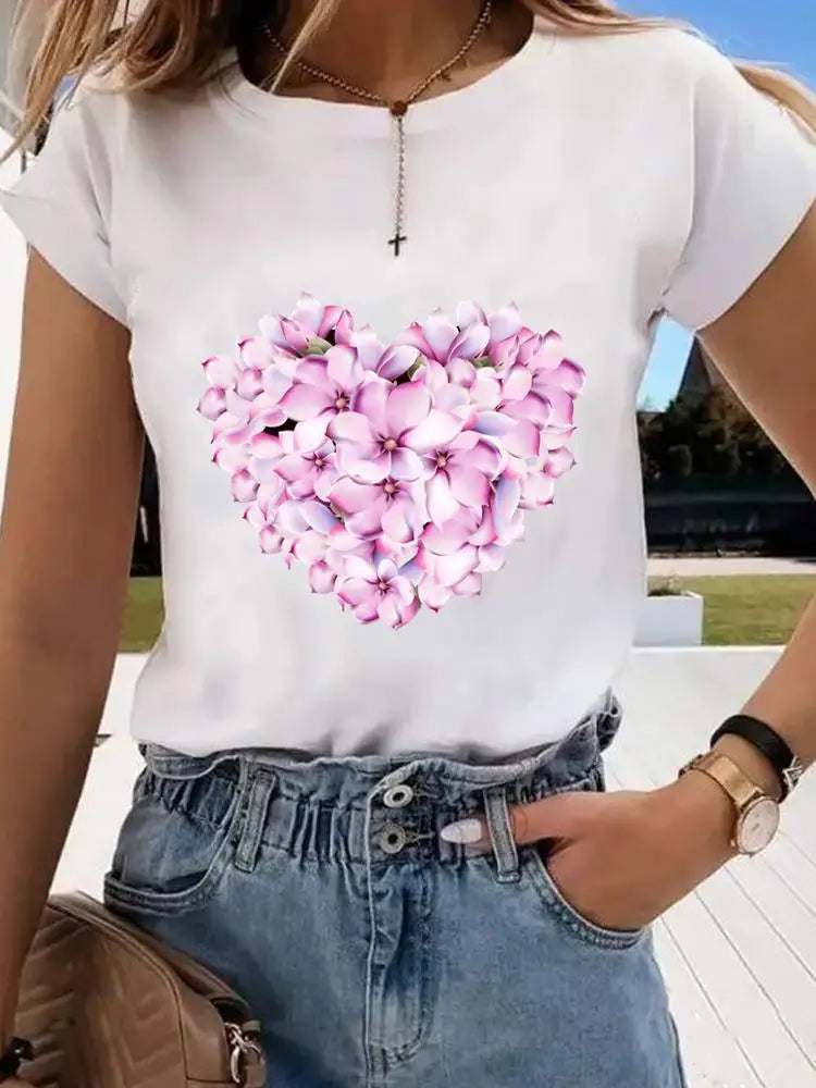 Love Flower Sweet Lovely Tshirt