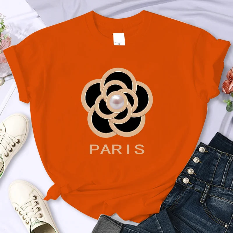 PARIS Flower Tshirt
