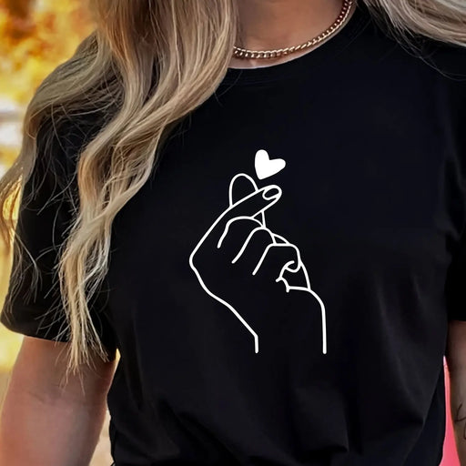Cute hand heart T-Shirt