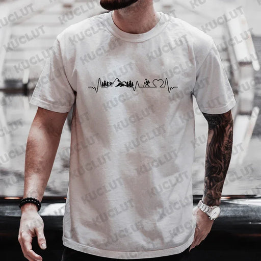 Hiking Camping Mountain  Tshirt