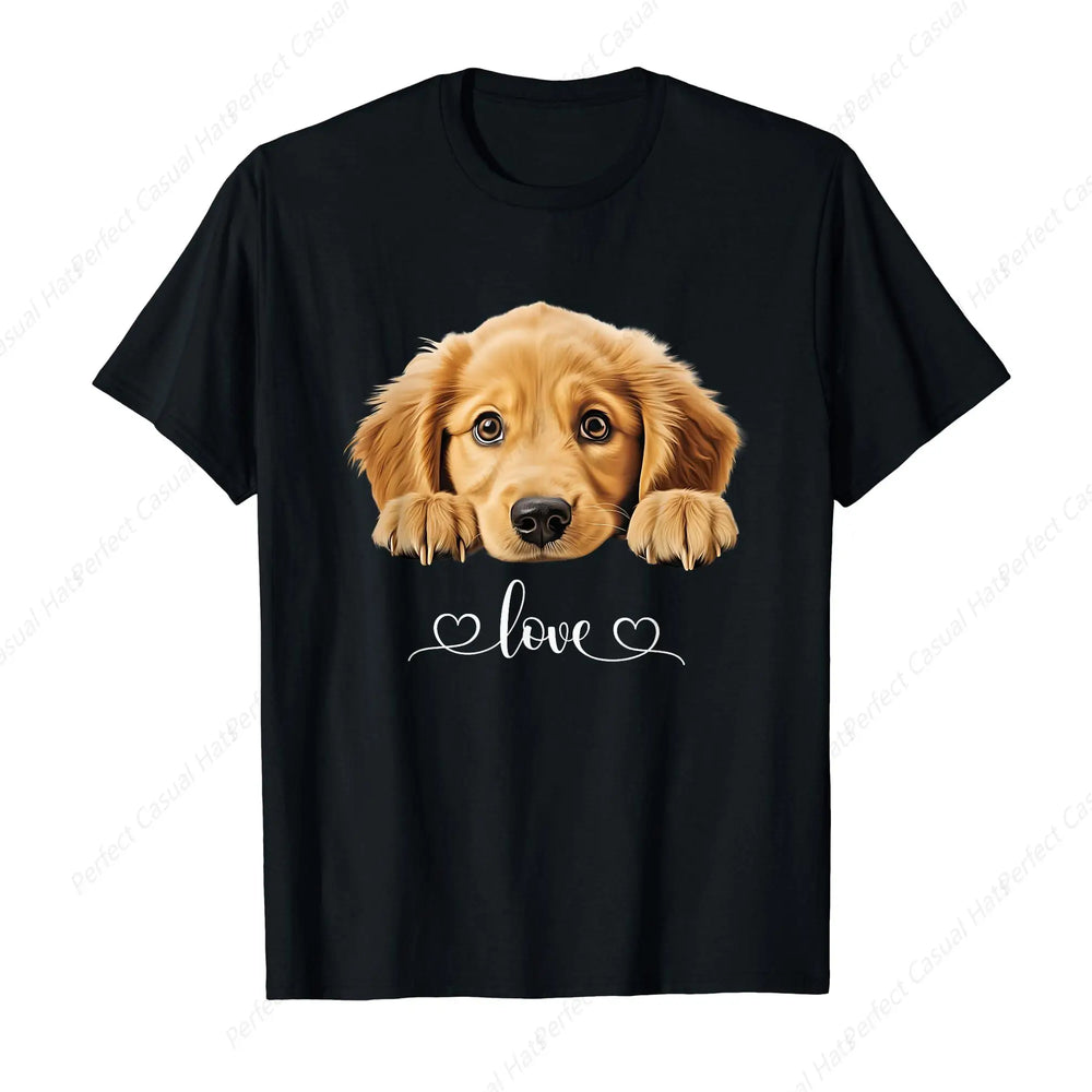 Cute Golden Retriever Puppy Dog T-Shirt