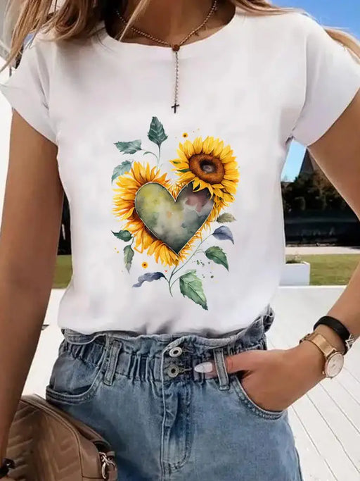 Love Flower Sweet Lovely Tshirt