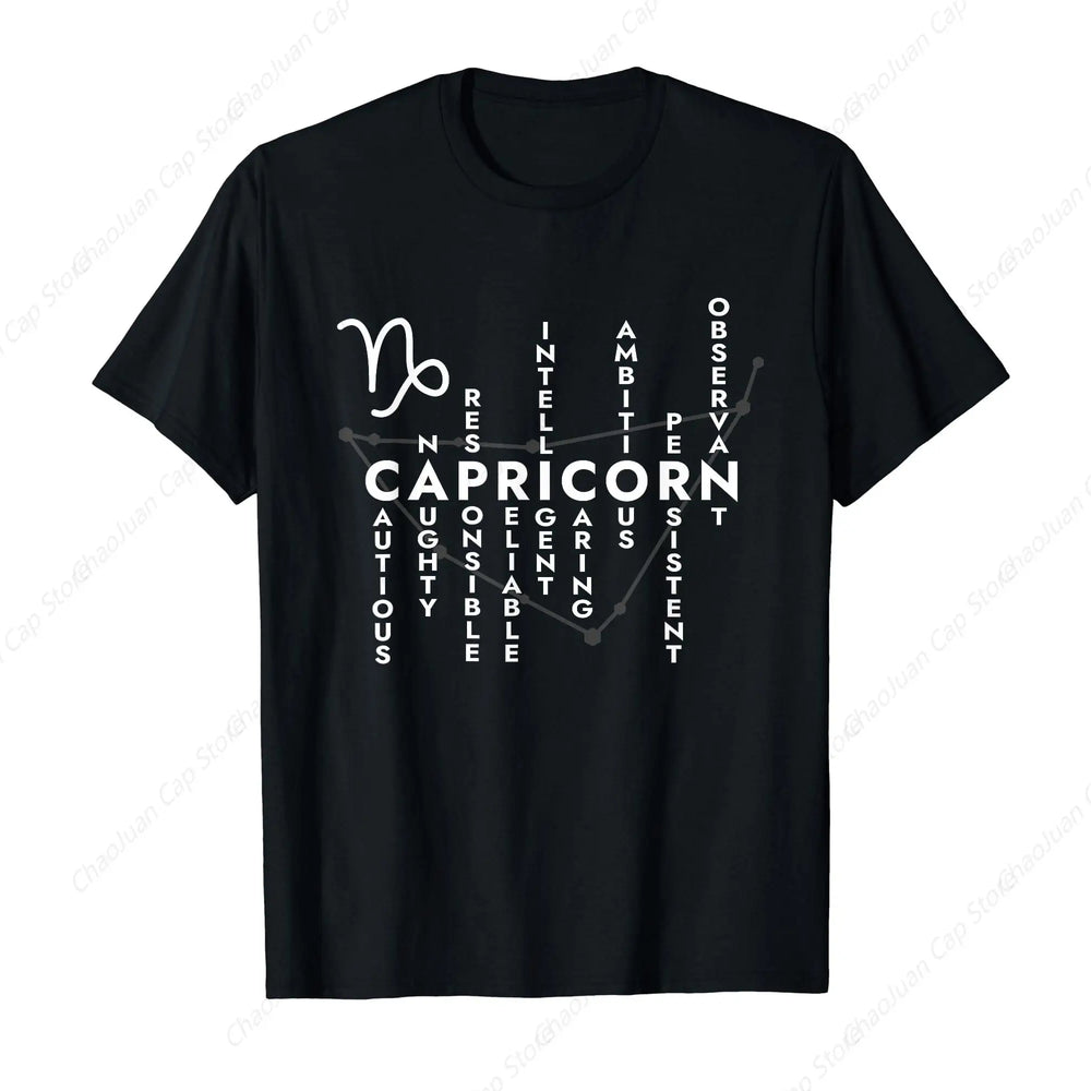 Capricorn  Astrology Zodiac Sign T-Shirt