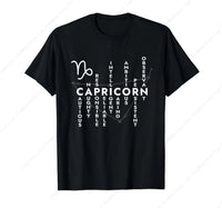 Capricorn  Astrology Zodiac Sign T-Shirt