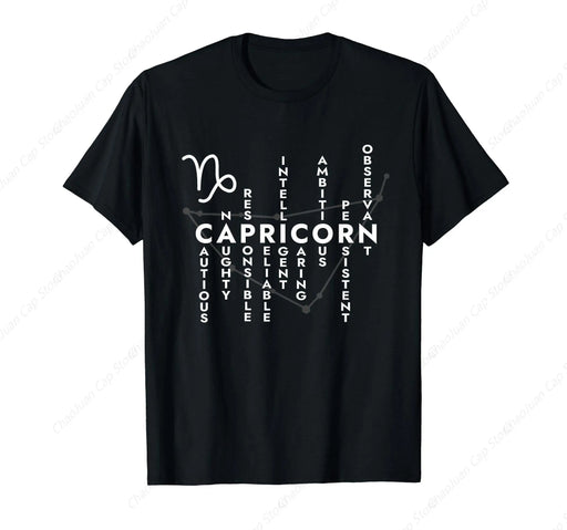 Capricorn  Astrology Zodiac Sign T-Shirt