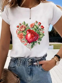 Love Flower Sweet Lovely Tshirt