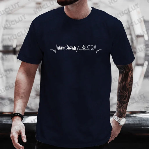 Hiking Camping Mountain  Tshirt