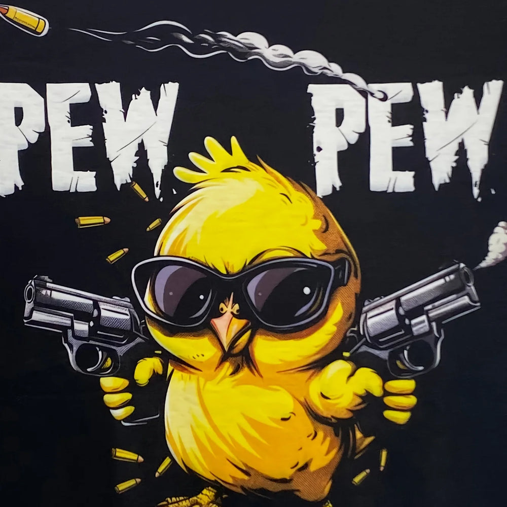 Cool Chick Cartoon Short Sleeve