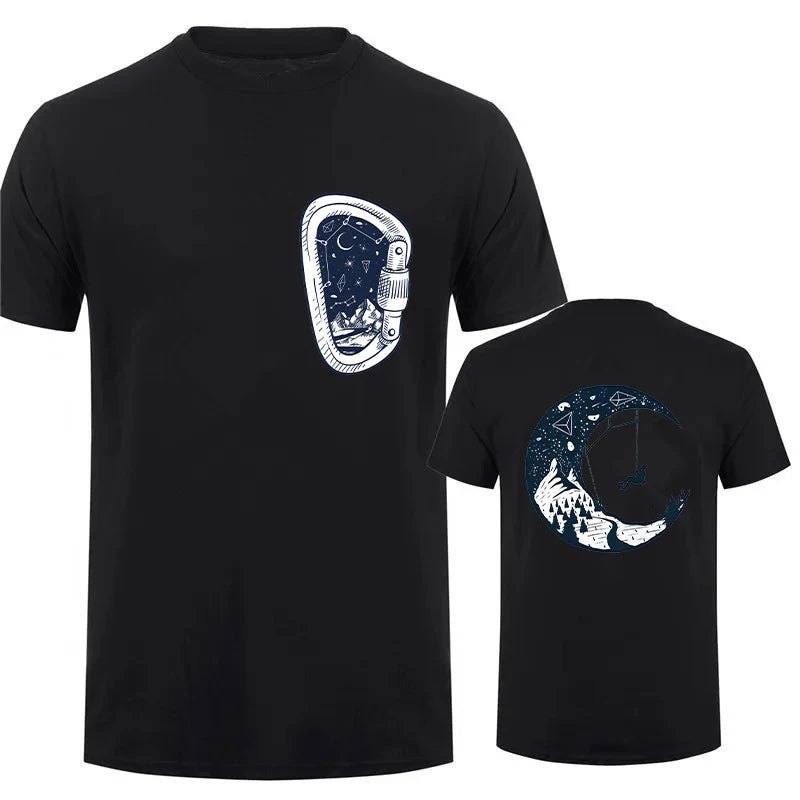 Mountain Duplex  Rock Climbing Tshirt