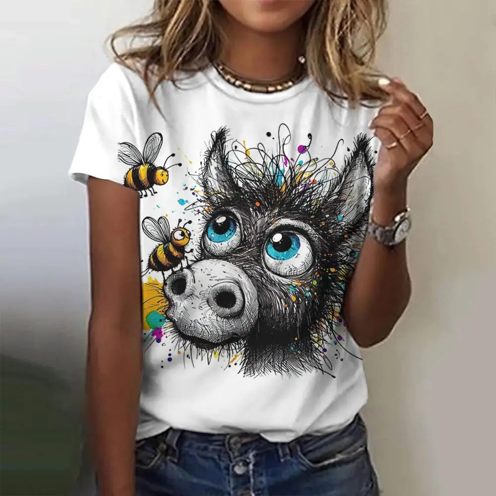 3d Cat Tshirt