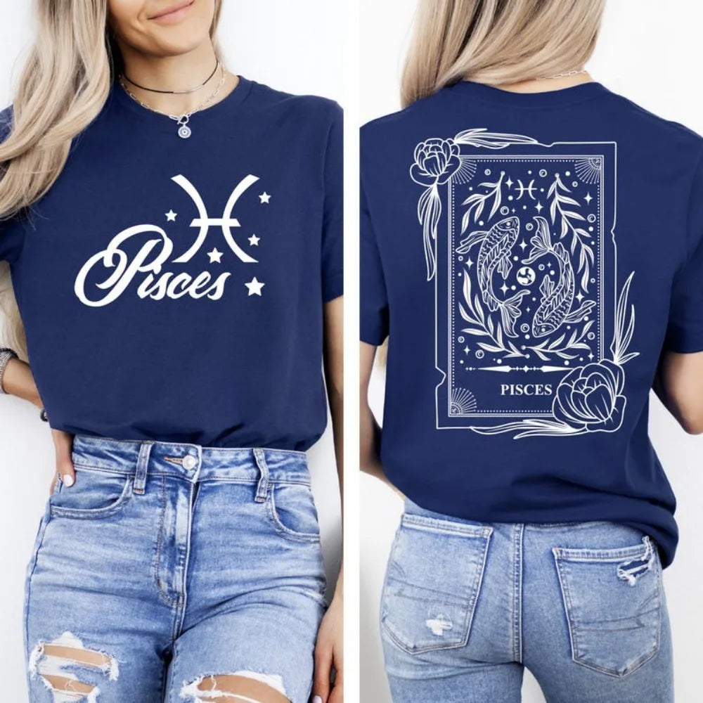 Pisces Zodiac Tshirt
