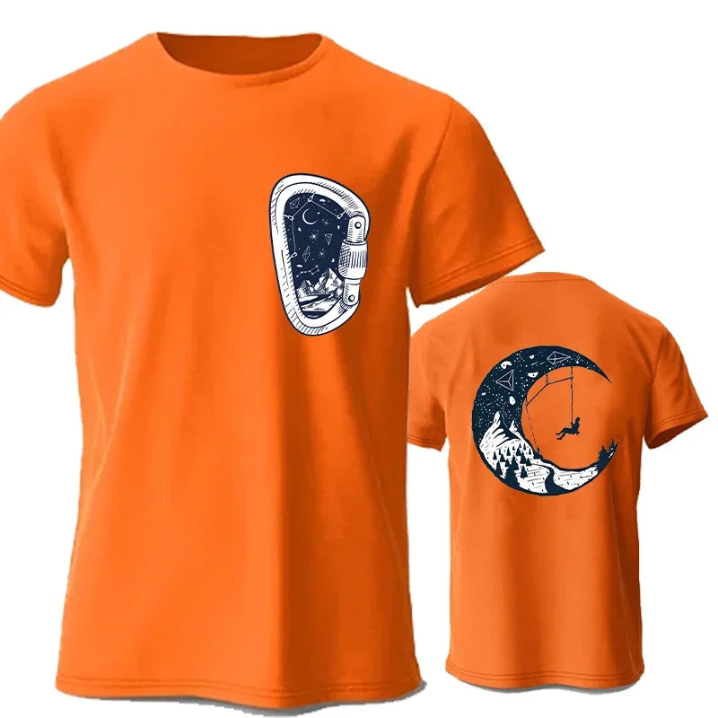 Mountain Duplex  Rock Climbing Tshirt