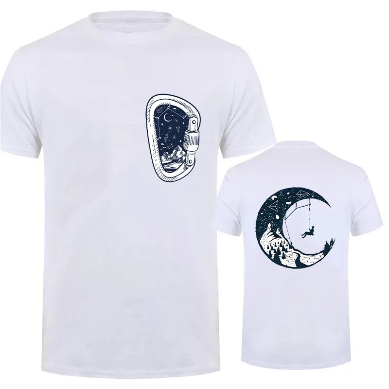 Mountain Duplex  Rock Climbing Tshirt