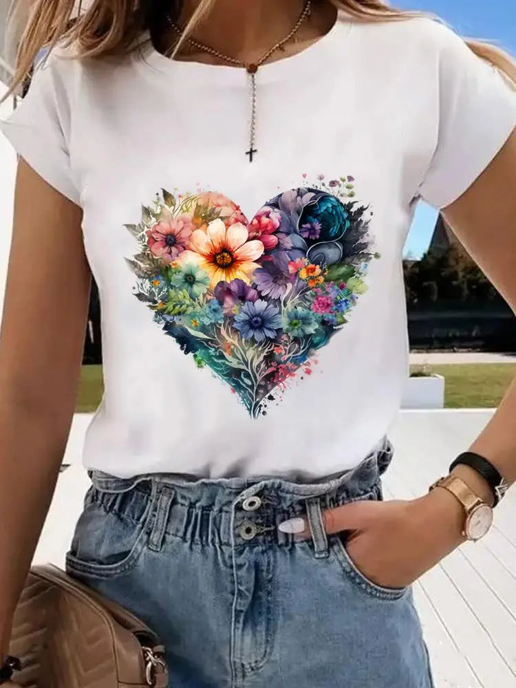 Love Flower Sweet Lovely Tshirt