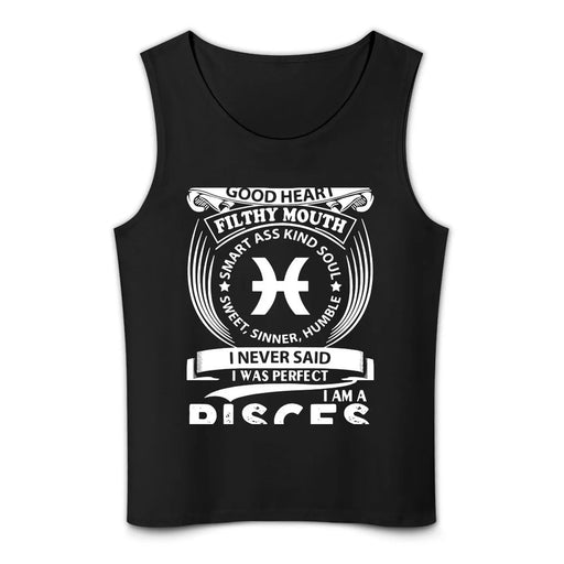 I Never Said I Was Perfect I Am A Pisces Zodiac Pisces T shirts