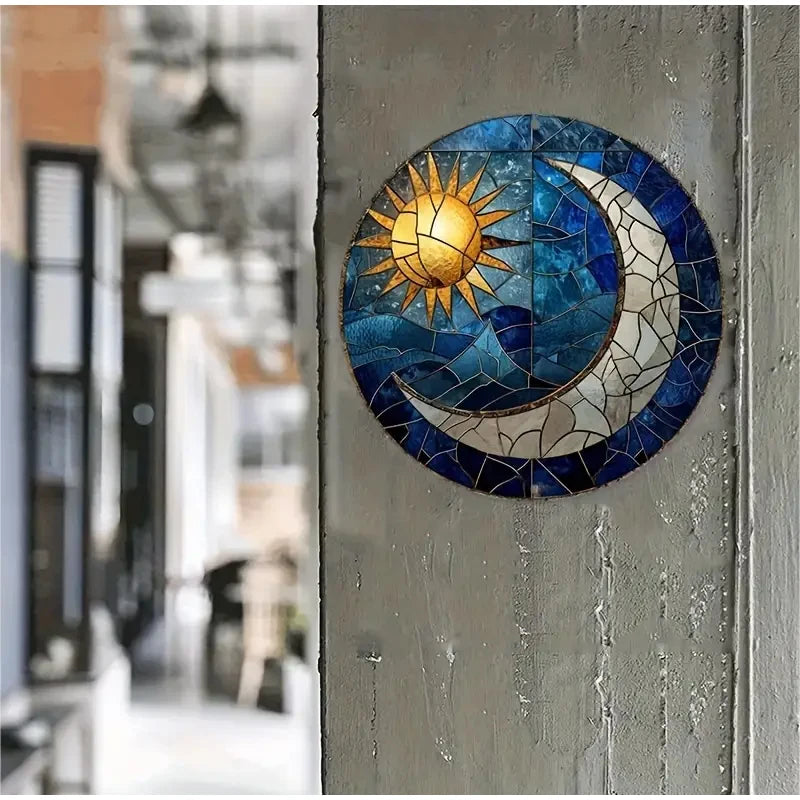 Sun Sign and Moon Wall Hanging Decorative Home Decor
