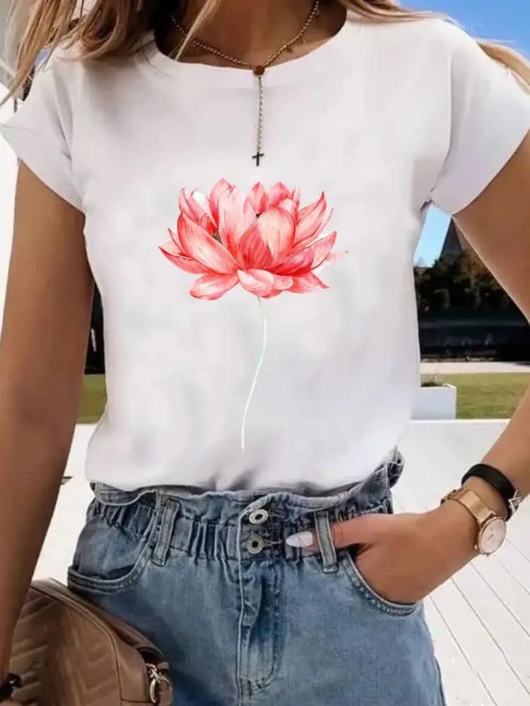 Love Flower Sweet Lovely Tshirt