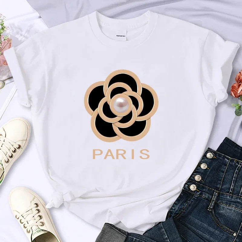PARIS Flower Tshirt