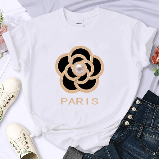PARIS Flower Tshirt