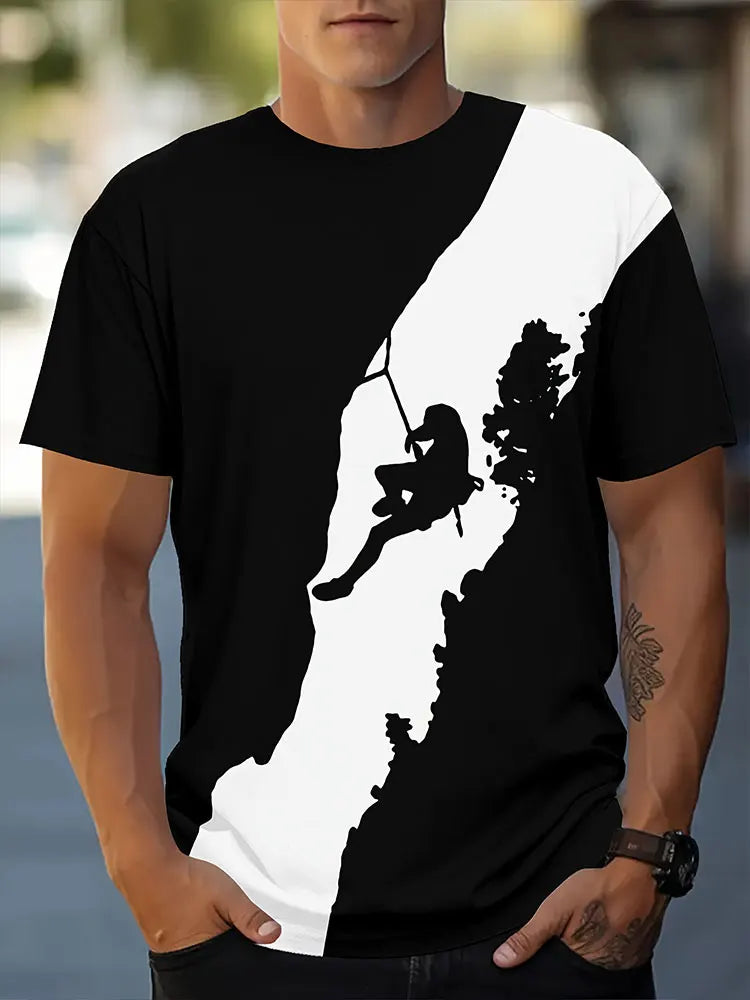 3D Mountain T-shirt